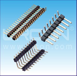2.54mm間距 單排針 90度/2.54mm Pin Header Single Row Right Angle