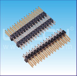 2.54mm間距 雙排針 180度/2.54mm Pin Header Dual Row Straight