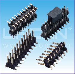 2.54mm間距 雙排針 貼片 / 2.54mm Pin Header Dual Row SMT