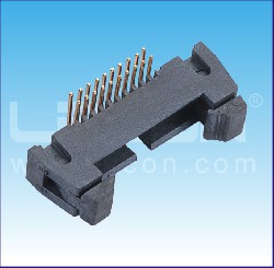 1.27mm間距 牛角 90度  / 1.27mm Pitch Ejector Header Right Angle