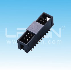 2.54mm間距 莫仕簡牛 貼片 塑高=9.4mm / 2.54mm Pitch Box Header SMT H=9.4mm