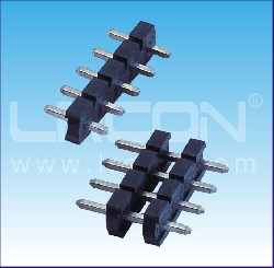 5.08mm間距 單排針 180度/5.08mm Pin Header Single Row Straight