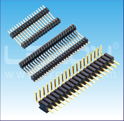 1.27mm間距 單排針 90度/1.27mm Pin Header Single Row Right Angle