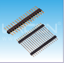 2.00mm間距 單排針 180度 /2.00mm Pin Header Single Row Straight